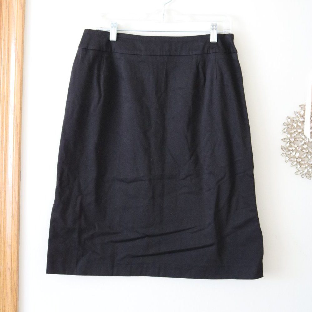 Harve Benard Black Pencil Skirt